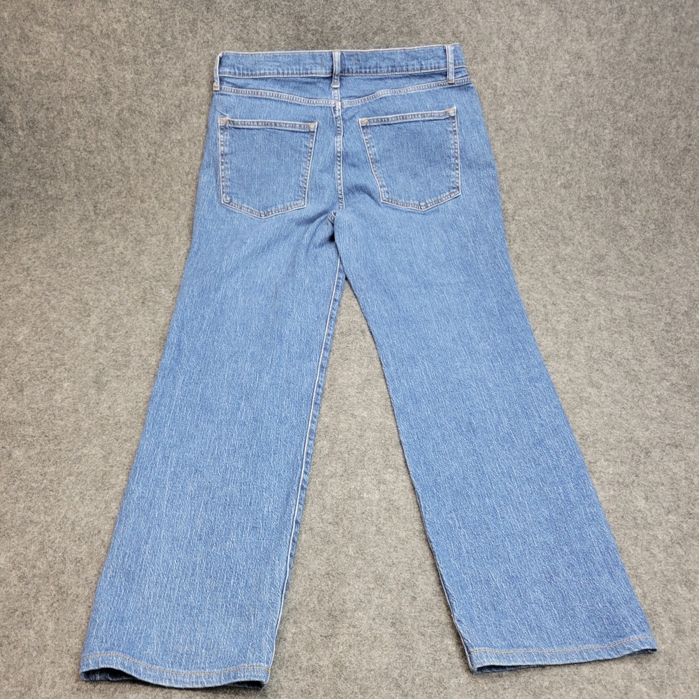 Warp Weft Eze Jeans Womens 10/30 Baggy Boho Streetwear Americana Y2K Street Wear - Picture 3 of 13